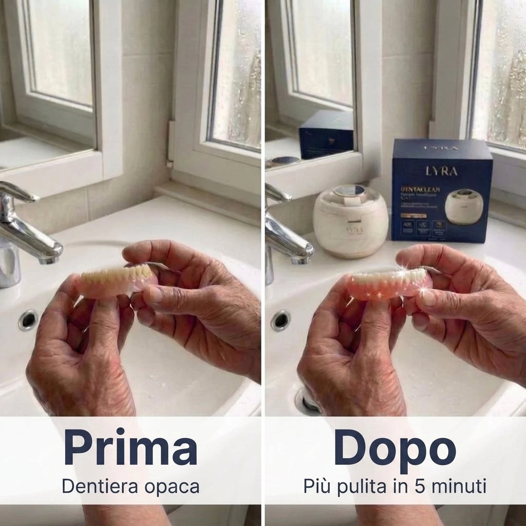 DentaClean – Pulitore a Ultrasuoni e Sterilizzatore UV